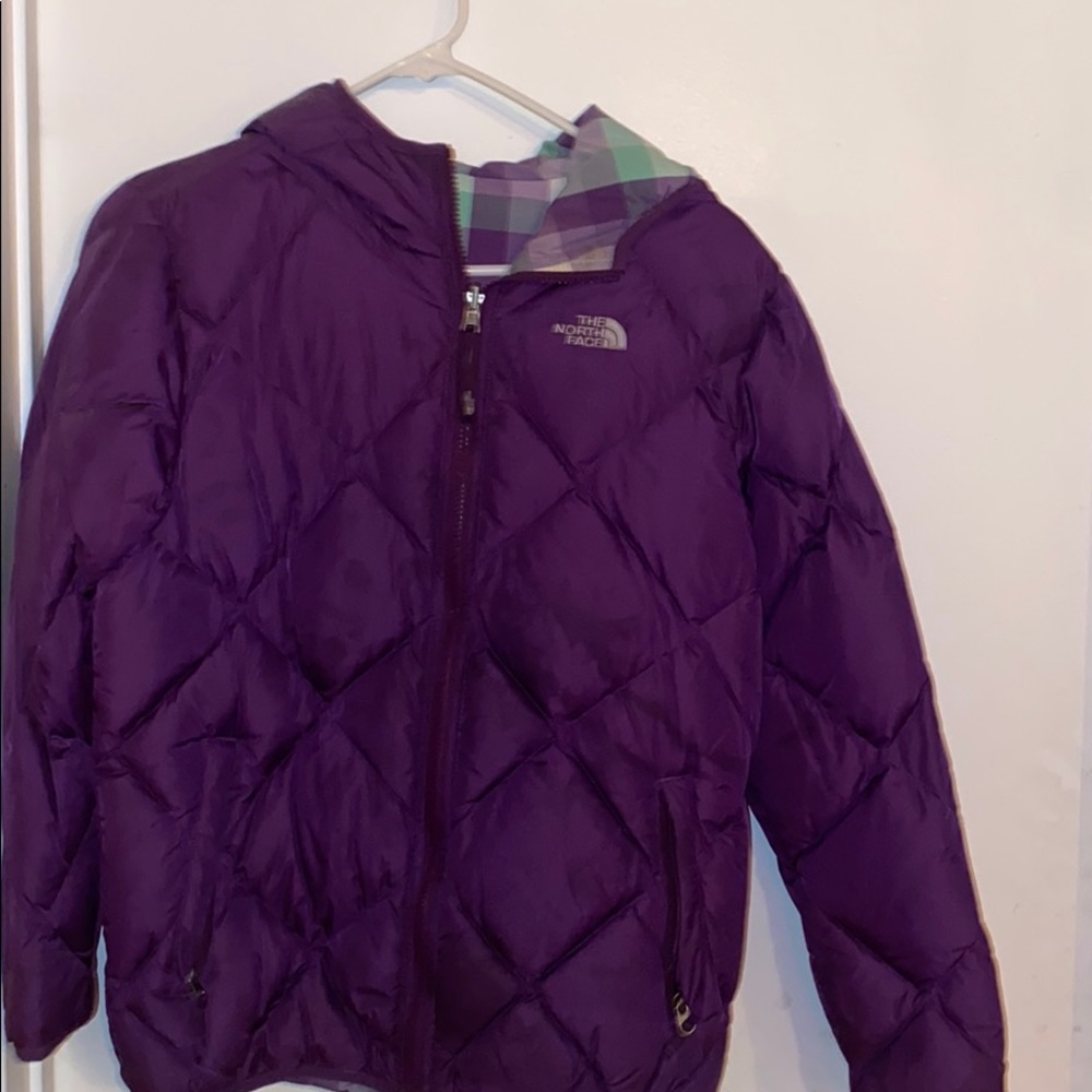 Girls Reversible North Face XL